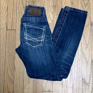 BKE Alec Size 25S Straight Leg Jeans